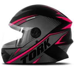 Capacete Pro Tork R8 Cinza Rosa