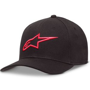 Boné Alpinestars Ageless Curve Ag Preto Vermelho