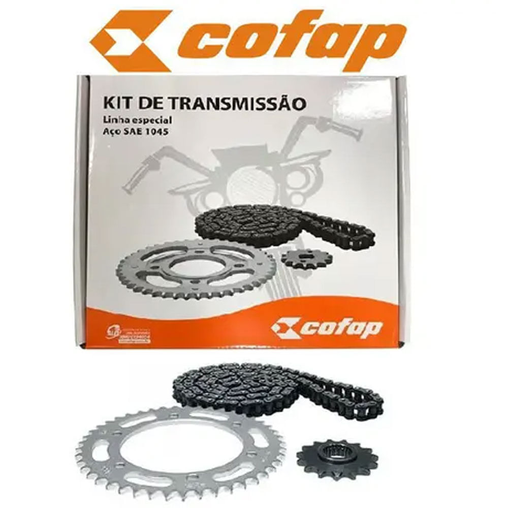 Kit Relação Suzuki Yes 125 Intruder 125 Katana Cofap Origina