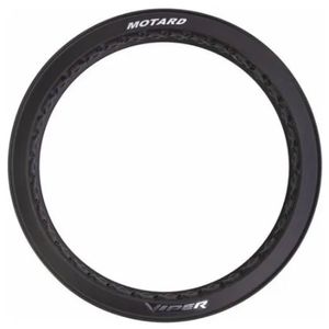 Aro de Roda 17 X 425 Alumínio Motard Preto Fosco - Viper