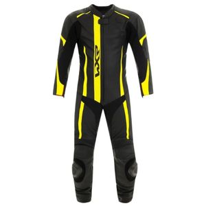 Macacão WXR Rapid 1 Peça Preto Amarelo Fluorescente