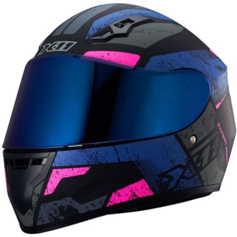 Capacete-X11-Trust-Pro-Ballads-Azul-Rosa-1