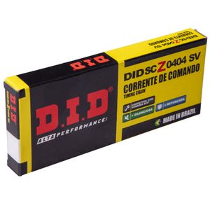 Corrente Comando 404H 102L CBX200 NX200 XR200 - Did