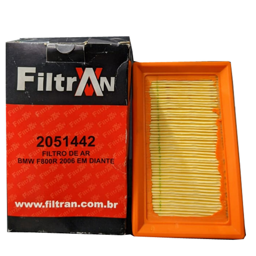 Filtro Ar BMW F800R 2006 Em Diante - Filtran