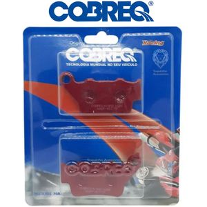 Pastilha Freio CB 500 XT 660R BMW 650GS Traseiro - Cobreq