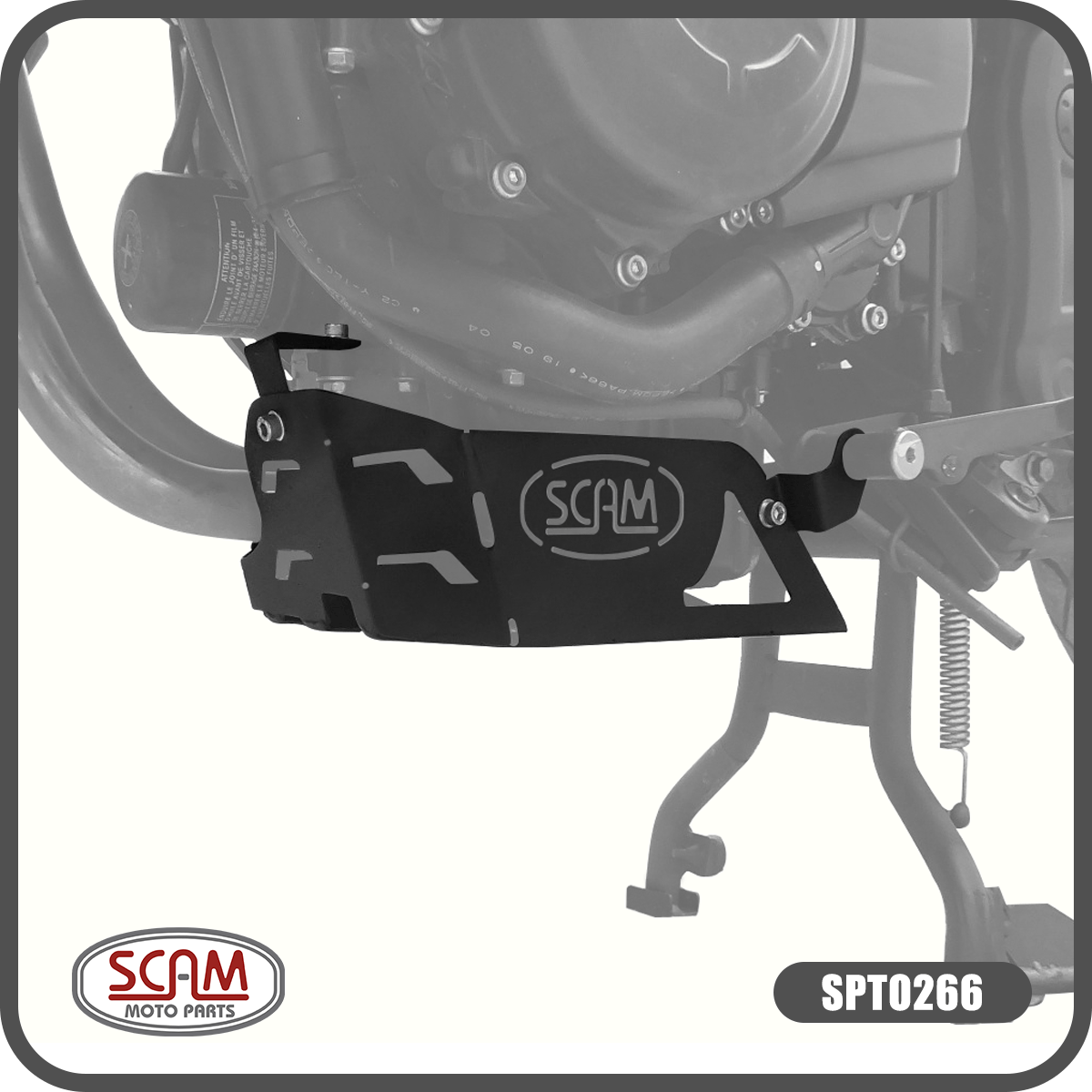 Protetor Cárter Honda CB500F 2016 CB500X 2018 SPTO266 - Scam