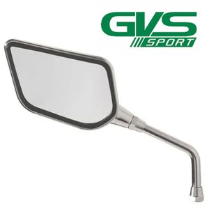 Espelho Retrovisor Asa Cromado Lado Esquerdo - GVS