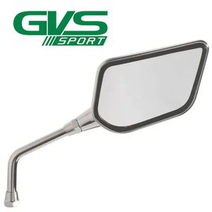 Espelho Retrovisor Asa Cromado Lado Direito - GVS