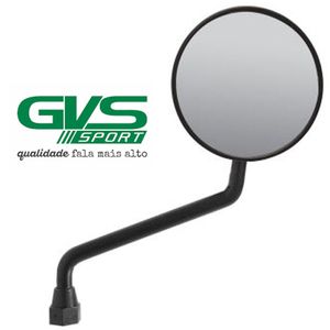Espelho Retrovisor Modelo DT 200 Mini Haste Preta Rosca Honda - GVS