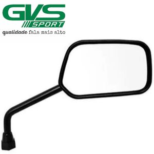Espelho Retrovisor Titan 150 Mini Haste Preta Lado Direito - GVS