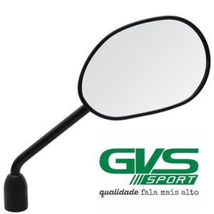 Espelho Retrovisor XRE 300 Preto Lado Direito - GVS