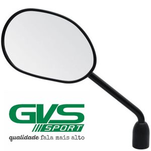 Espelho Retrovisor XRE 300 Preto Lado Esquerdo - GVS