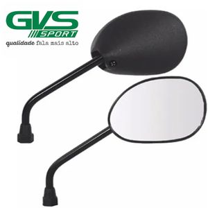 Espelho Retrovisor Biz 125 Haste Preto Par - GVS
