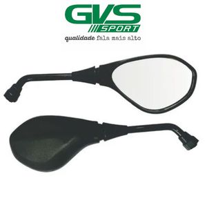 Espelho Retrovisor Mini BMW F650 F800 F1200 Rosca Yamaha Par - GVS