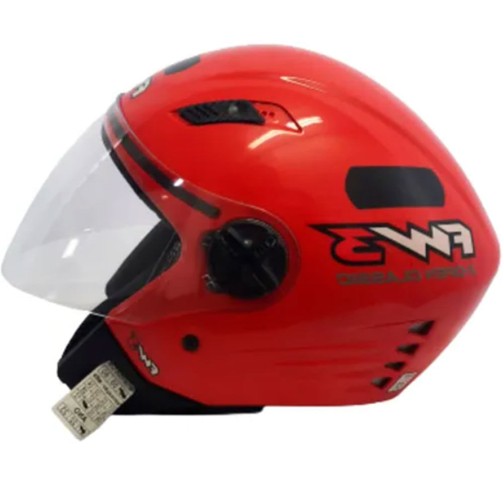 Capacete FW3 X Open Vermelho - MotoBR