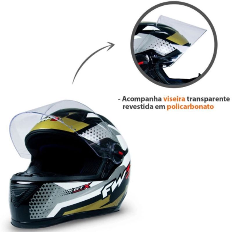 Capacete-FW3-GTN-Super-Dourado-Cinza-Branco-8