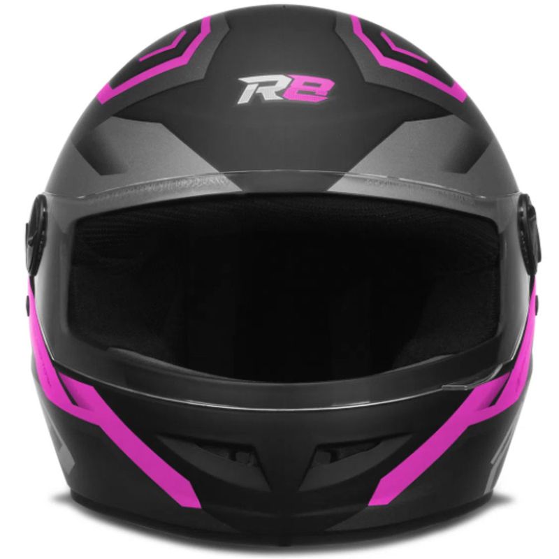 Capacete-Pro-Tork-R8-Pro-Speed-Fosco-Preto-Rosa-4