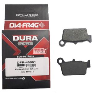 Pastilha Freio Traseiro KX 250 450 YZ 125 250 450 - Diafrag