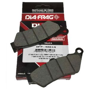 Pastilha Freio Dianteiro CB 500 XT 660 BMW F650 GS - Diafrag