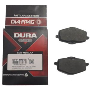 Pastilha Freio DT 200 TDM 225 XT 225 XT 600 XTZ 660 Diafrag
