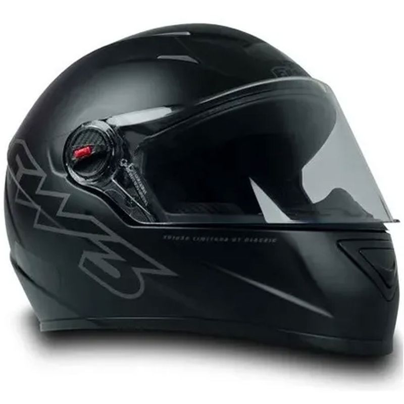 Capacete-FW3-GT-Preto-Fosco-1
