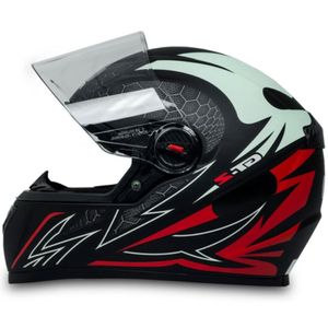 Capacete FW3 GT2 Fosco Branco Vermelho