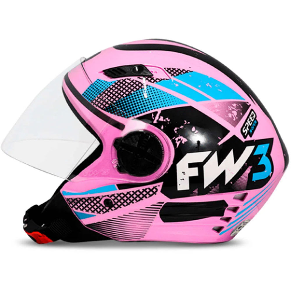 Capacete-FW3-X-Open-Speed-Rosa