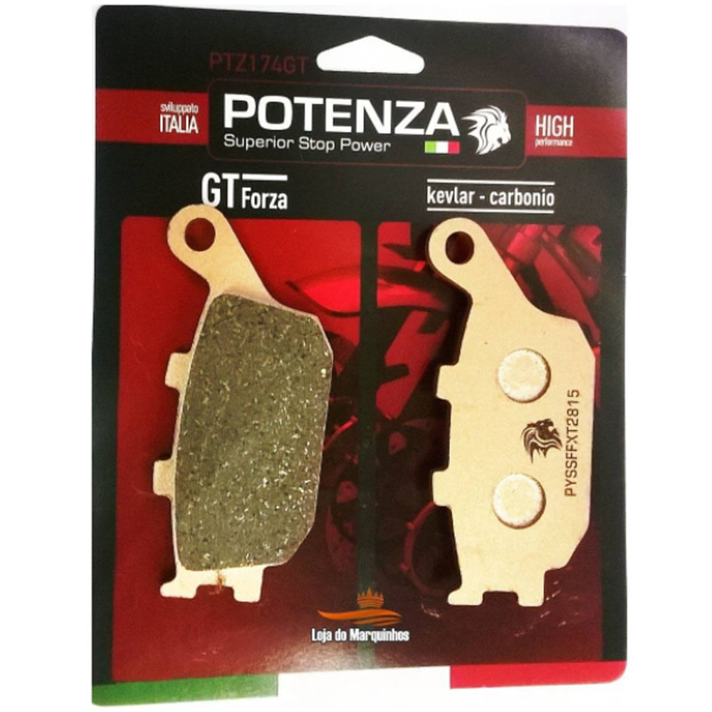 Pastilha Freio CB 600 Hornet CB 300 ABS Fazer 600 Traseiro - MotoBR