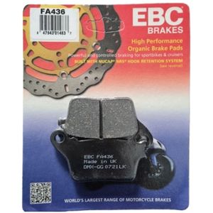 Pastilha Freio Traseiro CBR 1000 ZX6R GSXR 750 FA436 - EBC