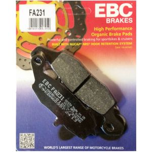 Pastilha Freio Dianteiro Bandit 650 Ninja 650R FA231 - EBC