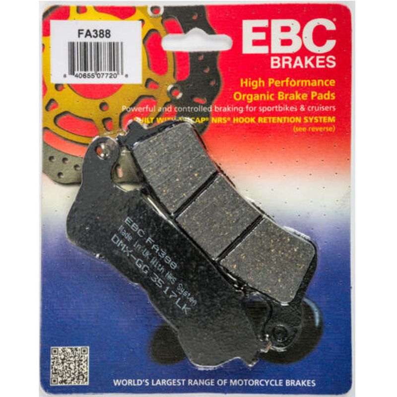 Pastilha-Freio-Dianteira-Twister-250-Hornet-600-FA388---EBC