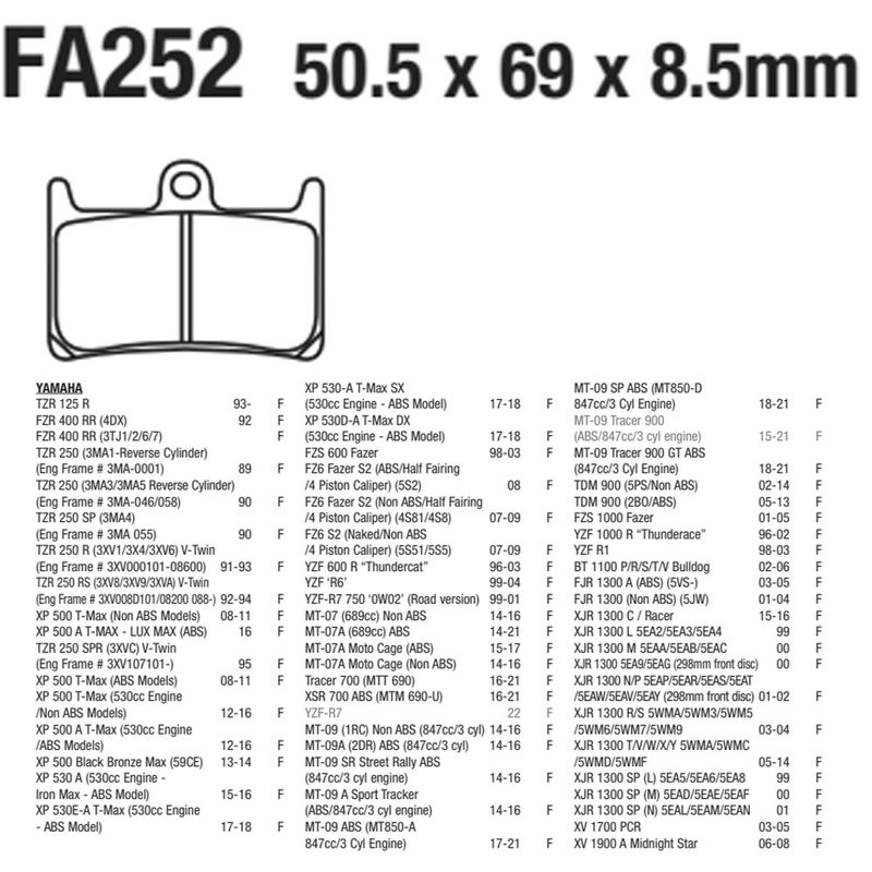 Pastilha-Freio-Dianteira-Fazer-600-MT07-TDM-900-FA252HH-EBC2