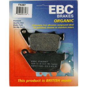 Pastilha Freio Traseiro XL 883 Sportster Xl 1200 FA387 - EBC