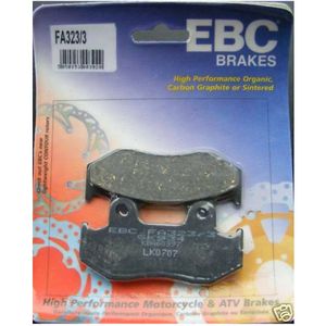 Pastilha Freio Traseiro Burgman 250 400 99-00 FA323 3 - EBC