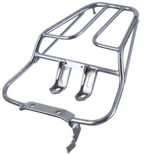 Bagageiro Titan 125 2000 até 2008 Para Bauleto Cromado - Tork