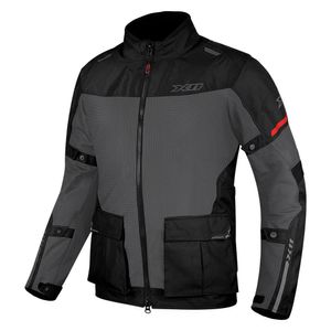 Jaqueta X11 Adventure Masculina Preta Cinza