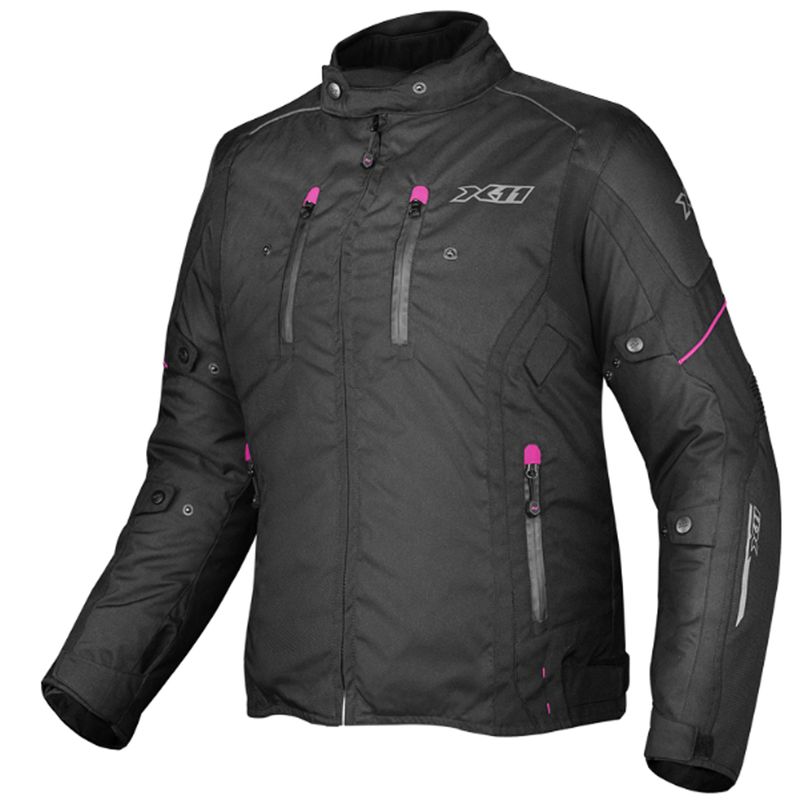 Jaqueta-X11-Iron-3-Feminina-Preto-Rosa