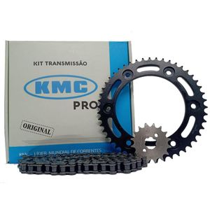 Kit Relação NXR 150 Bros Sem Retentor Aço 1045 - Kmc
