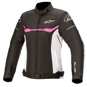Jaqueta Alpinestars T-SPS WP Feminina Preta Branca Rosa