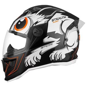 Capacete Pro Tork Stealth Rabbit Preto Brilhante