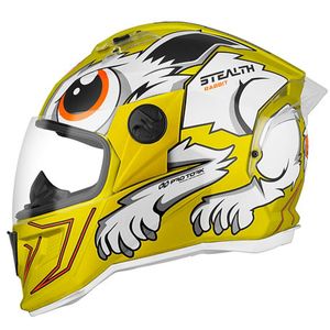 Capacete Pro Tork Stealth Rabbit Amarelo