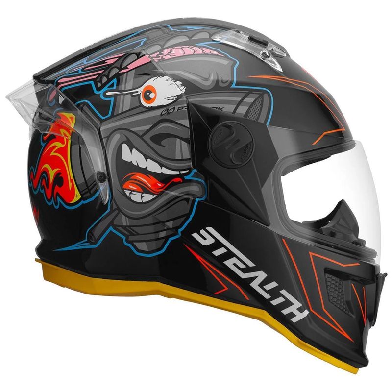 Capacete-Pro-Tork-Stealth-Carburetor-Preto-Laranja5