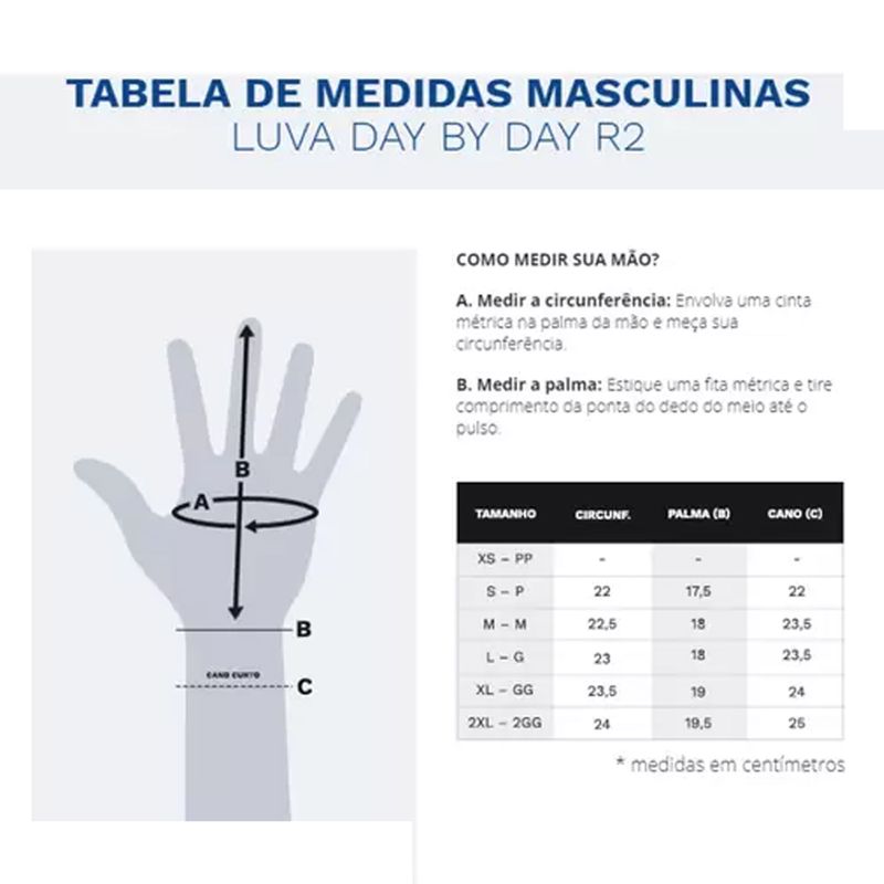 Medidas-Luva-Riffel-Day-By-Day-R2-Preto-Cinza