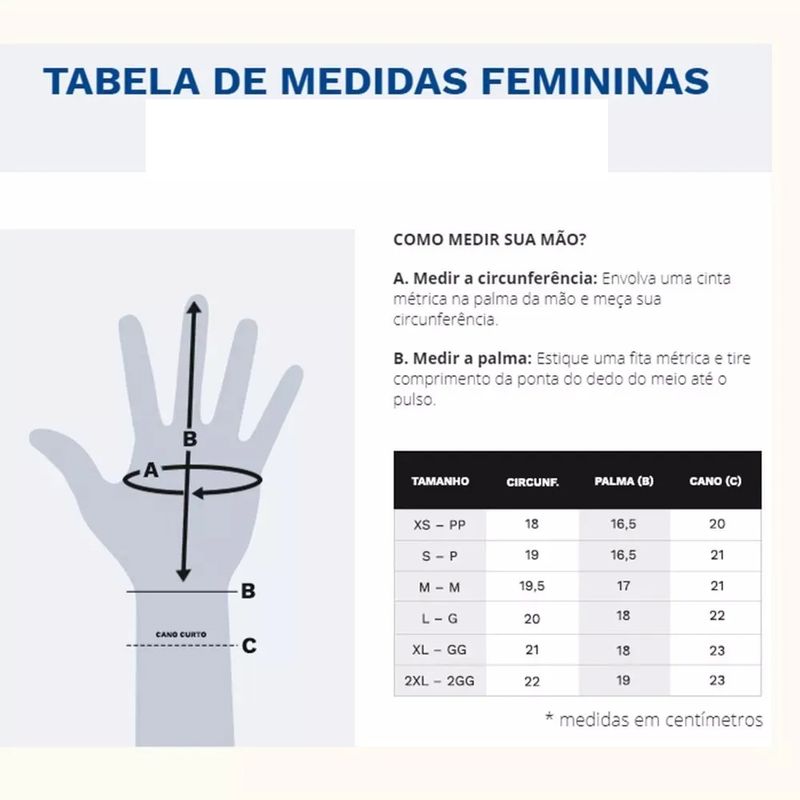 Medidas-Luva-Riffel-Feminna