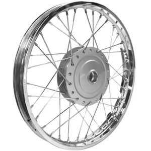 Roda Dianteira Ferro Ybr 125 2000 Até 2008 Freio Lona