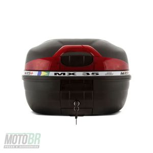 Baú Bauleto Moto 35 Litros Smart Box 3 Promoção - Mixs