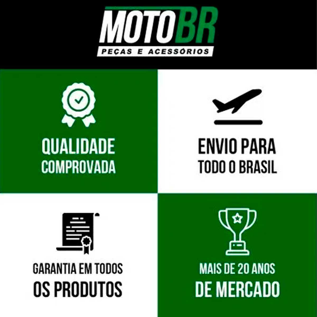 Escapamento Titan 150 KS ES 2009 a 2013 Modelo Turbo - Tork - MotoBR