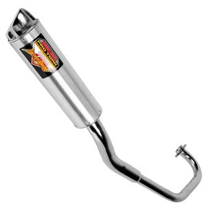 Escapamento CG 125 Titan 99 Modelo 788 Cromado - Pro Tork