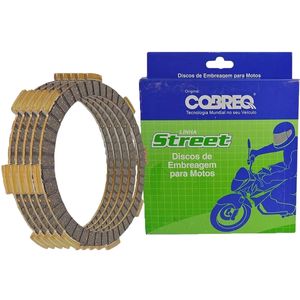 Disco Embreagem CG Titan Fan Start Mix 125 150 160 - Cobreq