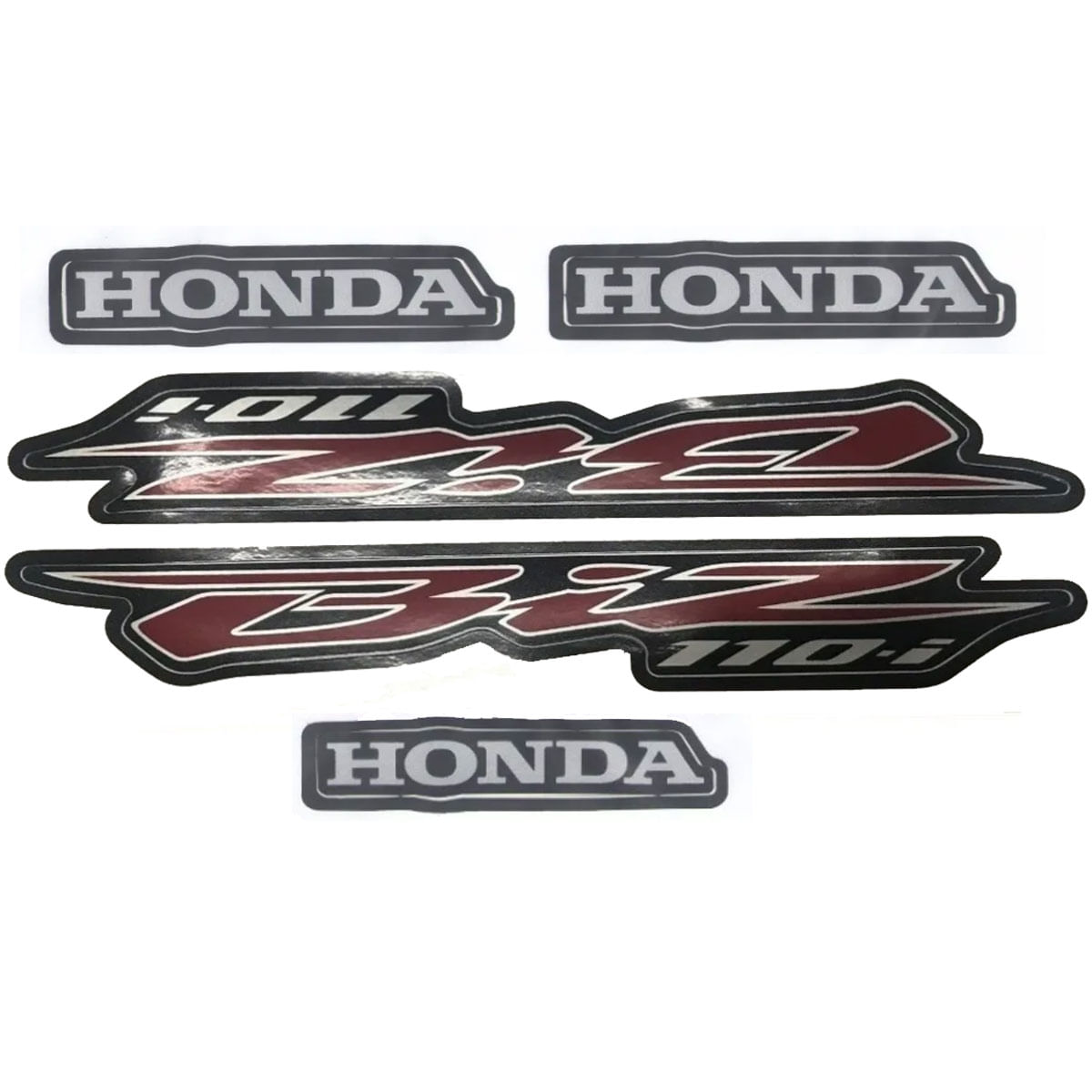 Adesivo Honda Biz 110i - 2 Adesivos Moto Honda Biz 110i - 12 cores